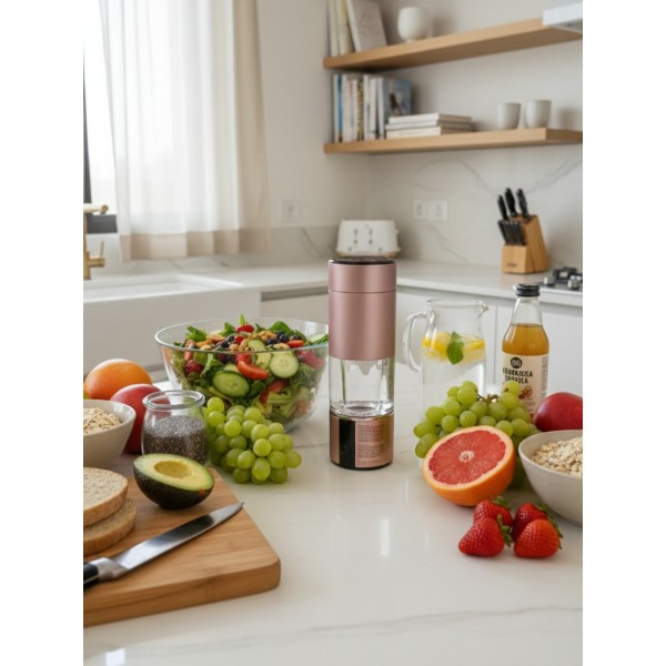 Bottiglia generatrice di acqua idrogenata Migliore marca certificata IHSA X5 Borracce per acqua idrogenata Antiossidante naturale Benefici per la salute Recensioni di pazienti donne con malattie epatiche